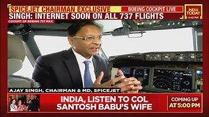1.4K views · 26 reactions | SpiceJet Chairman Ajay Singh exclusive! SpiceJet brings back Boeing 737 Max. #ITVideo | India Today | Facebook