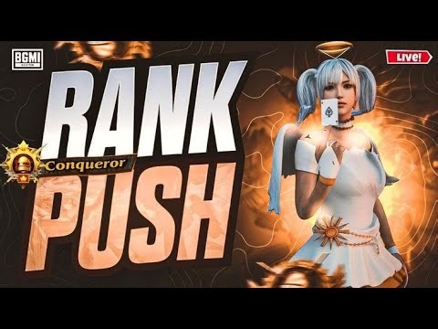 🤠 CONQUER PUSH BEGIN! BGMI NEW MODE RUSH FIGHTS 🔥 | RATHEE IS LIVE