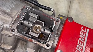 When you build as many Tremec transmissions as we do, you learn to solve common issues. This one is no exception. As Garrett Leach is highlighting in this video, this is a common issue. The pin will get loose and fall down into the transmission. The solution we have is to double pin these shift rails. We use the OE pin and then drive a single coil type pin or "double wall" pin into the existing pin. This make the pin fit extremely tight. We have experimented with only using a single double wall 