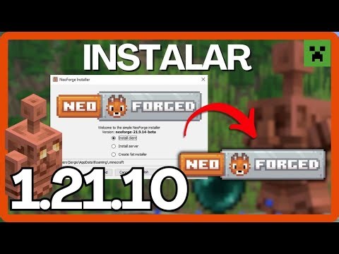 👉 How to DOWNLOAD and INSTALL NeoForged on Minecraft 1.21.10 ✅ (Easy and Fast)
