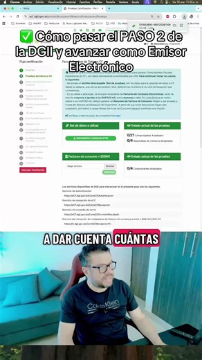 ✅ Cómo pasar el PASO 2 de la DGII y avanzar como Emisor Electrónico #facturaelectronica #dgii