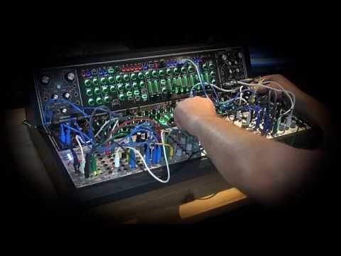 Roland Aira Eurorack System-1m with the FX-modules in 9U 126HP case