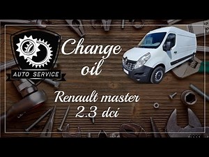 Comment remplace-t-on l'huile moteur et réinitialise-t-on le voyant de service sur le Renault Master 2 ?
