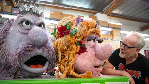 Adam Savage Visits Jim Henson’s Creature Shop!