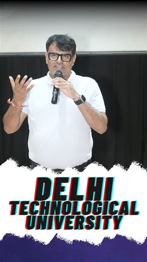 Dr.Gajendra Purohit on Instagram: "Honored to be a Speaker at Delhi Technological University (DTU) , sharing insights, experiences, and motivation with bright young minds. 🌟 It was an inspiring interaction filled with energy, curiosity, and purpose. #DrGajendraPurohit #dtu #delhitechnologicaluniversity #Motivation #Inspiration #Education #Leadership #StudentInteraction #explore #trending #reels #explorepage #reelitfeelit #explore"