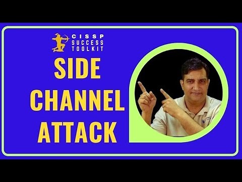WHAT IS SIDE CHANNEL ATTACK? CISSP