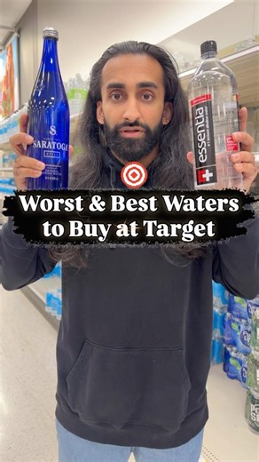 Worst & Best Waters to Buy at Target #target #water