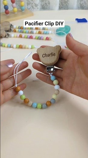 Make a Personalized Pacifier Clip With Me ✨#pacifierclip #personalizedgifts #craftwithme #diygift