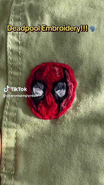 Deadpool Embroidery: Creative DIY Fan Art Ideas