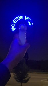 Personalized LED Message Fan: Custom Keepsake Gift