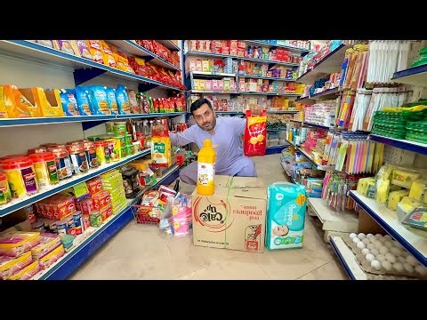ASMR $80 monthly grocery shopping 🛒 in super store 🏬 