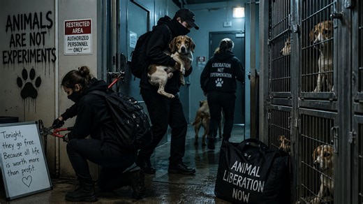 Animal Rights Activists Arrested for Freeing Dogs Bred for Lab Experiments - The Punching Bag Post