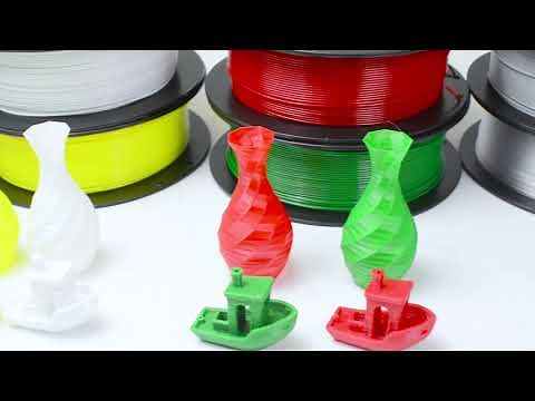 Geeetech PETG filament testing and printing
