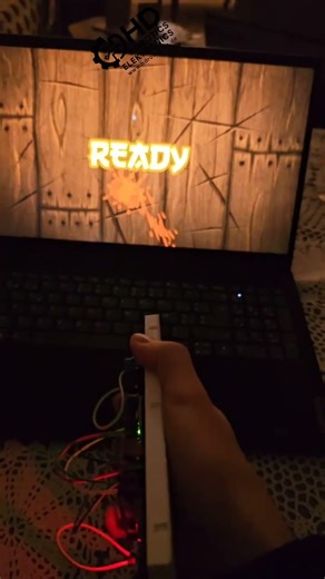 with esp32 airmouse play ninja Fruit game #esp32 #MPU6050 #airmouse