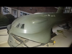 Moebius Models Voyage to the Bottom of the Sea Seaview Submarine Kitbuilt with lights