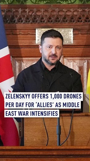 Zelenskyy: Ukraine Can Produce 2,000 Interceptors Daily