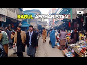Daily life in Afghanistan's Capital Kabul City | 4K