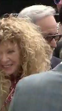 Tom Hanks, Steven Spielberg mingle ahead of Obama Center opening ceremony