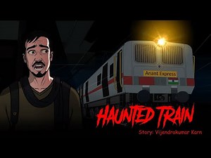 भूतिया ट्रेन | Haunted Train | Real Horror Story (Hindi) | Scarry Skull