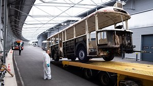 VIDEO. Un bus du réseau toulousain des années 60 va être entièrement rénové