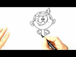 The Loud House Drawings * Lincoln Loud * Simple Drawing for Children