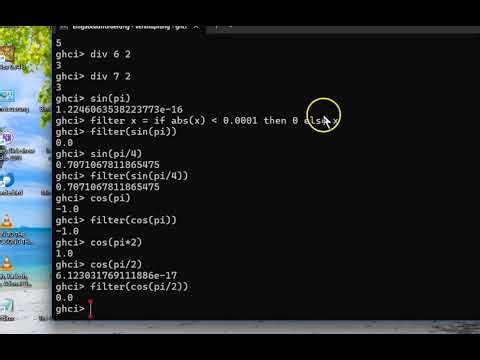 Einführung in "Haskell interactive"