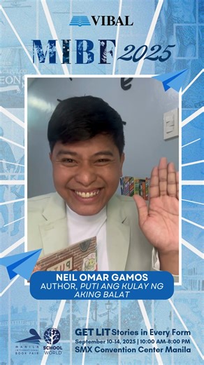 3.2K views · 13 reactions | Catch Vibal at MIBF 2025! Meet our authors, editors & illustrators and explore books on Philippine history, culture, and ideas. See you there! | Vibal Group | Facebook