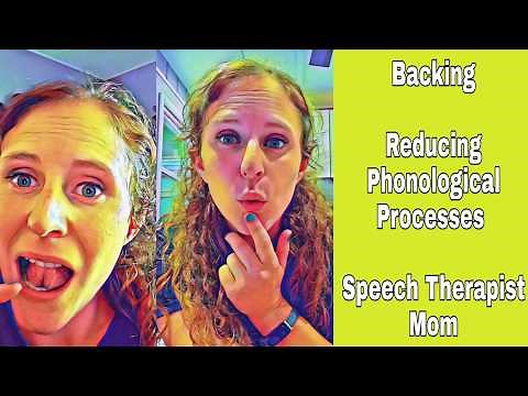 Backing- Phonological Process- Substitution- Practice Exercises with Mrs. G