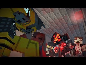 SCP-008 Containment Breach: Zombie Plague Minecraft Animation (Remake)