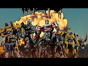 Transformers: Rise of the Beasts Final Battle | Stop Motion