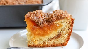 Apricot Buttermilk Coffee Cake With Streusel Topping Recipe - Tasting Table