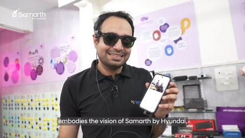 Samarth by Hyundai: Empowering Vision with Smart AI Glasses