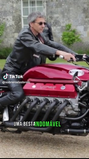 Millard Viper V10 Motorcycle - High Speed Riding and Power Demonstration