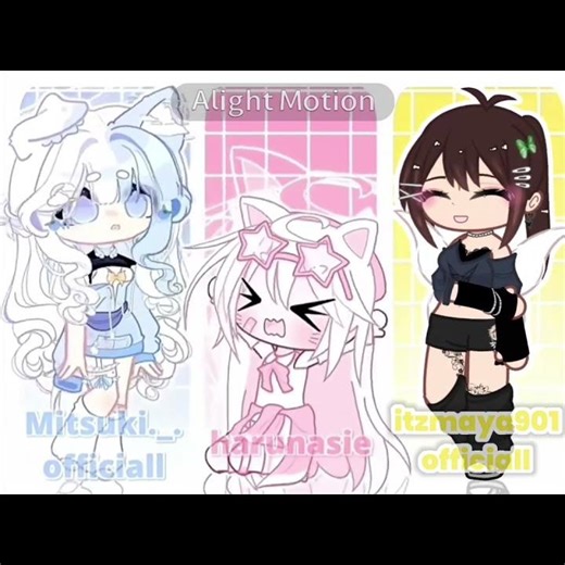 I WANT YOUR LOVEE🌷🎀 |FAKE COLLAB W ‪@harunasie‬ and ‪@Mitsuki._.officiall‬ |#gachatweening