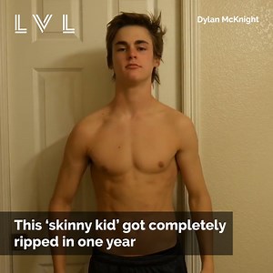 2.8M views · 4.5K reactions | Dylan was always branded 'the skinny kid', but he decided he wanted to change...and achieved an amazing transformation!  | Level Fitness | Facebook