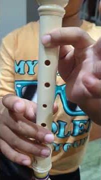 how to play recorder by 7 year old - Pt. 1