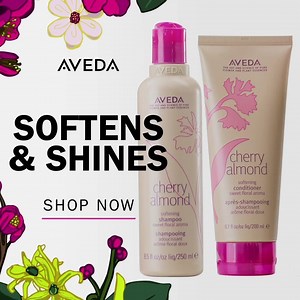 For soft hair you can't stop touching (and smelling!), choose Cherry Almond. | Aveda