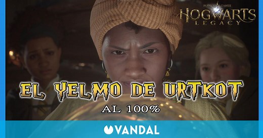 El yelmo de Urtkot al 100% en Hogwarts Legacy