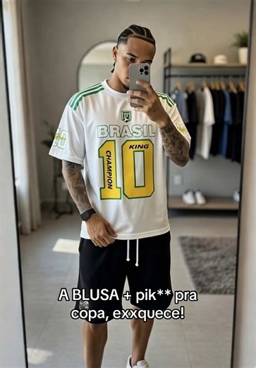 #copa #brasil #camisetamasculina #hexa