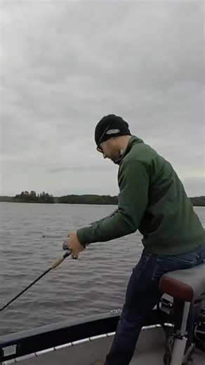 Chas on Instagram: "No matter what musky lure you’re throwing you must be prepared, at the end of every cast, to battle a giant musky toe-to-toe in the figure-8! Although it is often very difficult to see a following musky behind a deep-diving crank like the baby DepthRaider, they still follow these lures readily - so finish strong, and hold on! #ReconBoats #CrowRockLodge #JoeBucherTackle #BestRodsOnEarth #StCroixRods #Musky #Muskie #MuskieFishing"