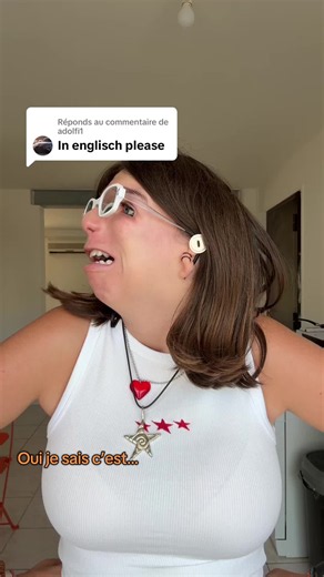 Réponse à @adolfi1 fait que je retourne en cours d’anglais 🤣 #handicap #treachercollinssyndrome #humour #drole