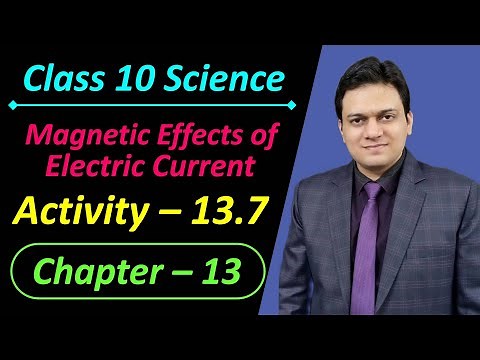 Activity 13.7 Class 10 Science Magnetic Effects of Electric Current Chapter 13