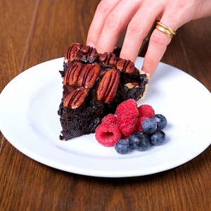 301K views · 1.7K reactions | Chocolate Brownie Pecan Pie | Bosh | Facebook