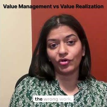Value Realization vs Management