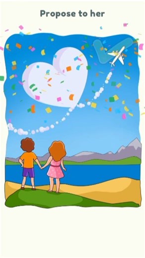 Propose to her || Dop 2 Delete part one ||#dop2 #shorts#viral #game#gaming#shortsfeed #meme #dop5