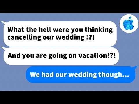 【Apple】In the middle of our honeymoon I get message after message from my husband yelling at me