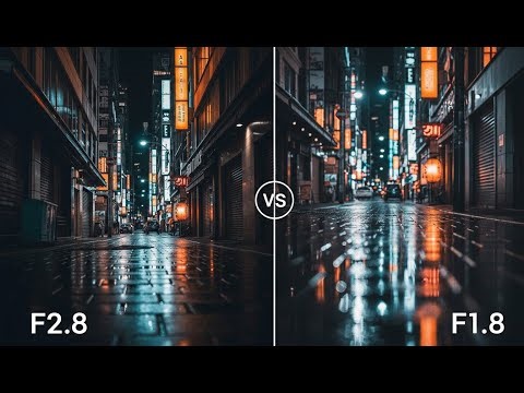F2.8 vs F1.8 Bokeh Test: The $1000 Difference You Can't See (2026 Comparison)