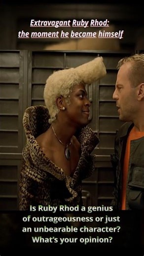 Extravagant Ruby Rhod: the moment he became himself #film,#movie,#cinema,#humor,#marvel,#gaming
