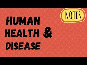Human Health & Disease | handwritten notes | pdf | class 12 | by Sourabh Raina