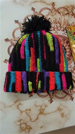 Handmade Crochet Cap | Best for Winters #shorts #crochet #fashion
